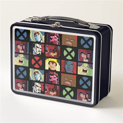 x men metal lunch box|Marvel Comics: X.